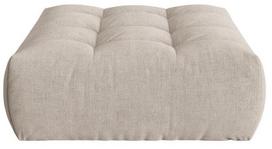 Pufas Micadoni Home Bloom Structured, tamsaus smėlio spalva, 110 cm x 101 cm x 42 cm