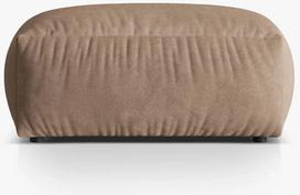 Pufas Micadoni Martina MIC_POUF_120_F1_MARTINA2, tamsaus smėlio spalva, 95 cm x 65 cm x 44 cm