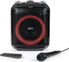 Belaidė kolonėlė Bigben Party Cube Max, juoda sp., 200 W