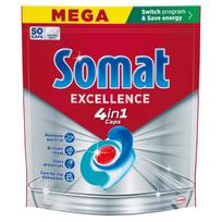 Indaplovių kapsulės Somat Excellence, 50 vnt.