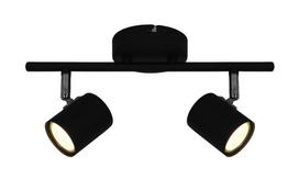 Šviestuvas nukreipiamasis Okko Safi GU13014D-2TU BLK, GU10, 2 x 5 W, juoda sp.