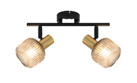 Šviestuvas nukreipiamasis Domoletti Shadow R5021009A-2TU, E14, 2 x 25 W, aukso sp.