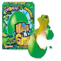 Žaislinė figūrėlė, krokodilas Deluxebase Hatch N Grow, 11 cm, žalia sp.