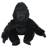 Pliušinis žaislas beždžionė Wild Planet All About Nature Gorilla, juoda sp., 23 cm