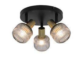 Šviestuvas nukreipiamasis Domoletti Shadow R5021009A-3R, E14, 3 x 25 W, tamsiai pilka sp.