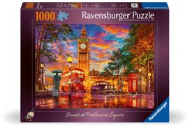 Dėlionė Ravensburger Sunset On The Square, 50 cm x 70 cm, 1000 vnt., įvairių spalvų