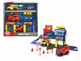 Automobilių rinkiniai Simba Dickie Toys Micro Sos Station 203713017, įvairių spalvų