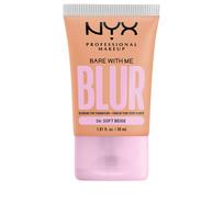 Skystas makiažo pagrindas NYX Professional Makeup Bare With Me Blur, soft beige, 6, 30.0 ml