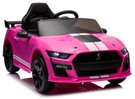 Vaikiškas elektromobilis Lean Cars Ford Mustang GT500 Shelby, rožinė sp.