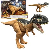 Žaislinis gyvūnas dinozauras Mattel Jurassic World Scorpiovenator, 32.5 cm, ruda sp.