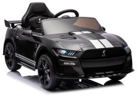 Vaikiškas elektromobilis Lean Cars Ford Mustang GT500 Shelby, juoda sp.
