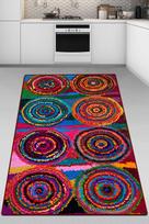 Kiliminis takas Conceptum Hypnose Boule Coloree, įvairių spalvų, 200 cm x 100 cm