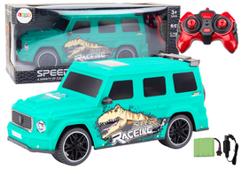 Rc automobilis Lean Toys, 1:10, mėlyna sp.