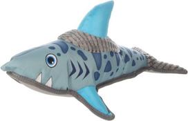 Žaislas šuniui, pliušinis Flamingo Jawsi Shark, 43 cm, mėlyna sp./pilka sp.