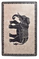 Kiliminis takas Conceptum Hypnose Elefante Nero Djt, įvairių spalvų, 200 cm x 100 cm