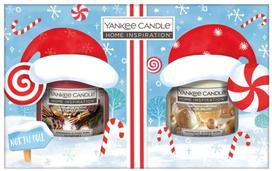 Žvakių rinkinys, aromatinė Yankee Candle Home Inspiration North Pole, 208 g, 2 vnt., įvairių spalvų