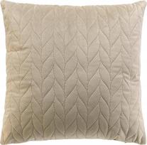 Dekoratyvinė pagalvėlė Douceur d`Interieur Velvet, smėlio sp., 40 cm x 40 cm