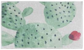 Vonios grindų kilimėlis Foutastic Green, balta sp./žalia sp., 60 cm x 40 cm