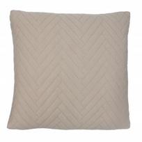 Dekoratyvinės pagalvėlės užvalkalas Dunaj PDU-04, smėlio sp., 40 cm x 40 cm
