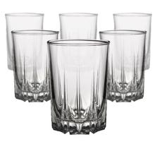 Stiklinių komplektas Pasabahce Carat, stiklas, 0.250 l, 6 vnt.