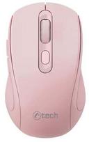 Belaidė kompiuterinė pelė C-Tech WLM-12, rožinė sp.
