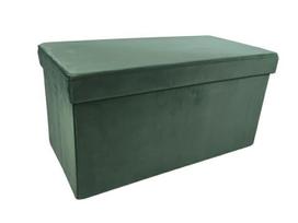 Pufas Perfecto Duo, tamsiai žalia sp., 30 cm x 60 cm x 30 cm