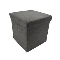 Pufas Perfecto, tamsiai pilka sp., 30 cm x 30 cm x 30 cm