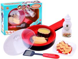 Žaisliniai virtuvės reikmenys, maisto gaminimo žaidimų rinkinys Mini Kitchen Series