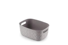 Krepšelis, daiktų saugojimo Curver Softex, 4 l, pilka sp., 26 x 19 x 11 cm