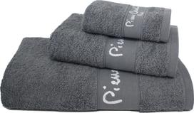 Vonios rankšluosčių rinkinys Pierre Cardin 1117 MORNING GREY, pilka sp., 140 cm x 70 cm, 3 vnt.