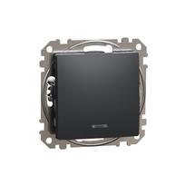 Jungiklis Schneider Electric Sedna Design, 1 kl., juoda sp.