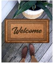 Durų kilimėlis Conceptum Hypnose Juliet, ruda sp., 65 cm x 45 cm