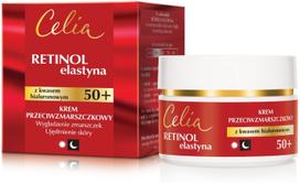 Veido kremas Celia Retinol & Elastin 50+ Anti-wrinkle, 50 ml, 50+