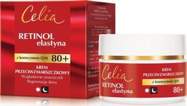 Veido kremas Celia Retinol & Elastin 80+ Anti-wrinkle, 50 ml, 80+