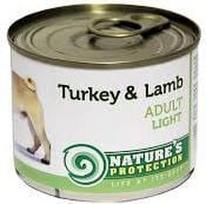 Šlapias šunų maistas Natures Protection Adult Light Turkey & Lamb, 0.2 kg