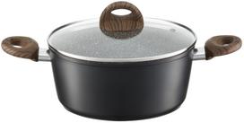 Puodas Ambition Terra, 28 cm, 5.6 l, juoda sp.