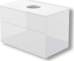 Vonios spintelė po praustuvu Deante, balta sp., 47 cm x 80 cm x 52 cm