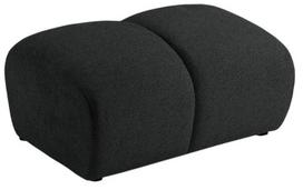 Pufas Micadoni Diana, juoda sp., 82 cm x 60 cm x 42 cm