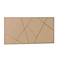 Veidrodis Kalune Design Orezo 116SAM1166, kabinamas, 60 cm x 120 cm, bronzos sp.
