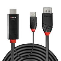 Kabelis Lindy HDMI / USB, Displayport, 2 m, juoda sp.