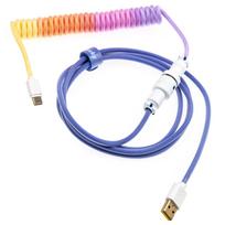 Kabelis Ducky Premicord Afterglow USB 2.0 Type-A, USB 2.0 Type C, 1.8 m, įvairių spalvų