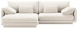Kampinė sofa Micadoni Torino Structured, kreminė sp., kairinė, 250 x 170 cm x 83 cm