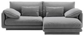 Kampinė sofa Micadoni Torino, šviesiai pilka sp., dešininė, 220 x 170 cm x 83 cm