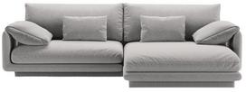 Kampinė sofa Micadoni Torino Structured, šviesiai pilka sp., dešininė, 250 x 170 cm x 83 cm