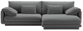 Kampinė sofa Micadoni Torino Structured, tamsiai pilka sp., dešininė, 250 x 170 cm x 83 cm