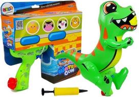 Žaislinis vandens šautuvas, dinozauras Blow Up Water Gun Žalia sp.