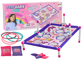 Mėtymo į taikinį žaidimas Toss Game 2in1, 76 cm x 55 cm, įvairių spalvų