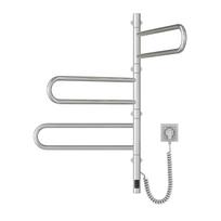Elektrinis rankšluosčių džiovintuvas Thermoval TVX FO 80 CIRI, chromo sp., 49.3 cm x 81.2 cm, 104 W
