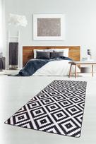 Kiliminis takas Conceptum Hypnose Black White Djt, balta sp./juoda sp., 300 cm x 100 cm