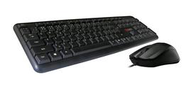 Belaidis klaviatūros ir pelės komplektas C-Tech KBM-102, Čekų/Slovakų, juoda sp.